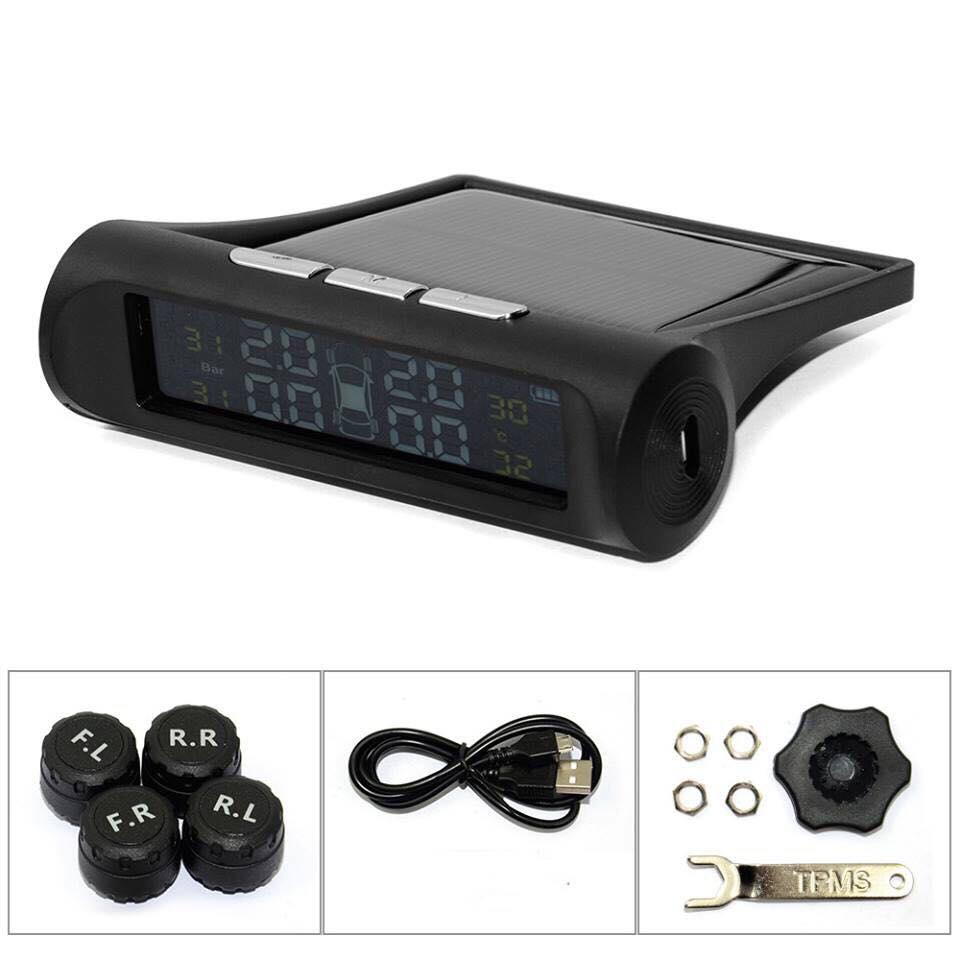 Cảm Biến Áp Suất Lốp ÔTô Cao Cấp TPMS Van Gắn Ngoài Chống Nước Chuẩn IP67