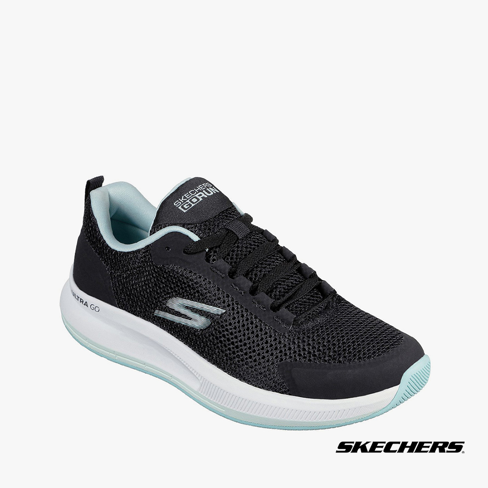 SKECHERS - Giày sneaker nữ thắt dây GOrun Pulse Validate 128077-BKTQ