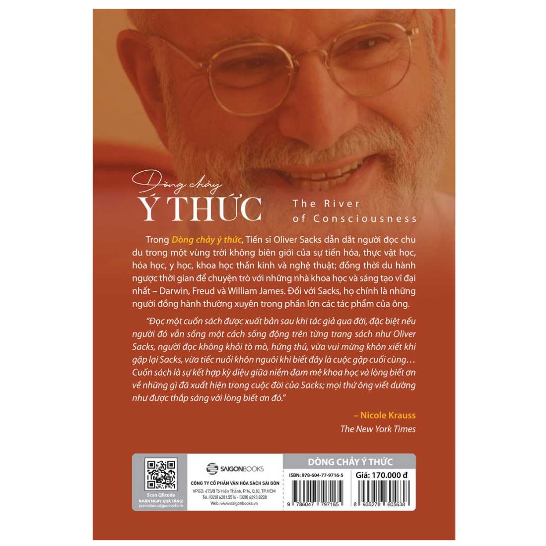 SÁCH - Dòng chảy ý thức - Tác giả Oliver Sacks