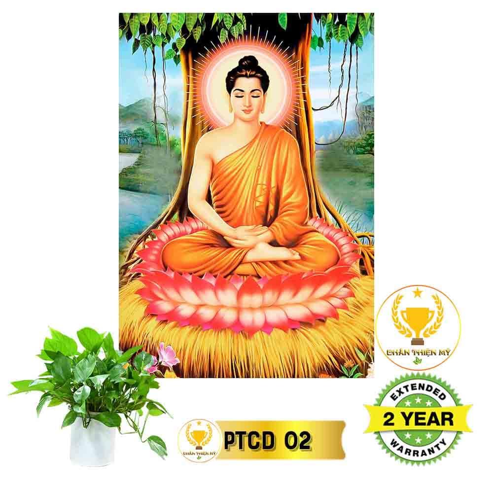 Tranh điện Phật Thích Ca_PTC1