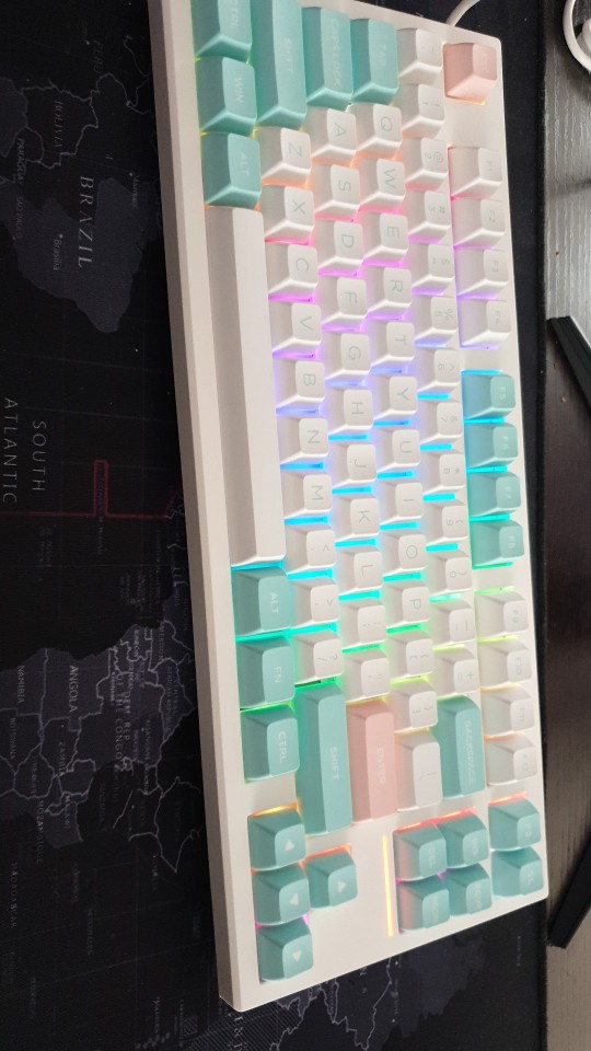 Bàn phím cơ FL-Esports FL750 SAM Polar Night/Mashmallow - Hàng chính hãng