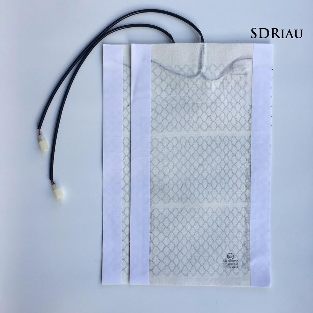 Đệm Sưởi 12v Bằng Sợi Carbon Cho Ghế Ngồi Xe Hơi Tiện Dụng
