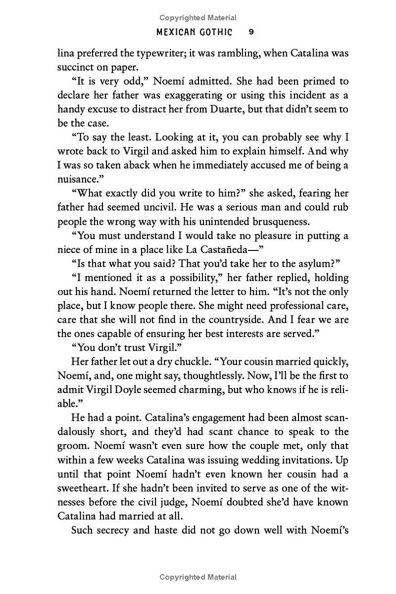 Sách ngoại văn: Mexican Gothic