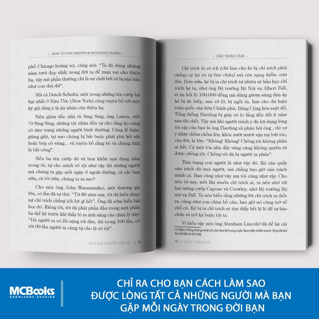 Sách - Đắc Nhân Tâm Phiên Bản Dành Cho Doanh Nhân ( tặng kèm bookmark sáng tạo )