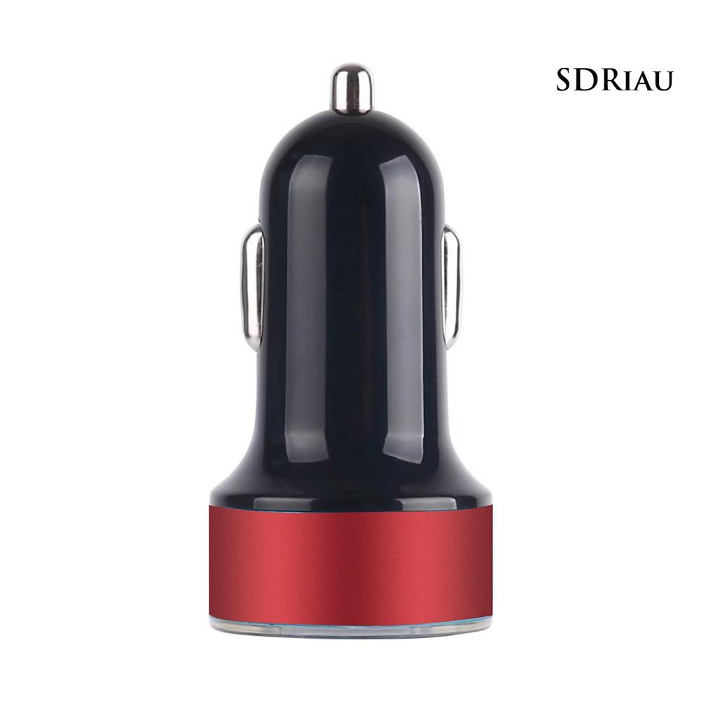 Tẩu Sạc Nhanh 3.1a Có Đèn Led Hiển Thị Cho Xe Hơi