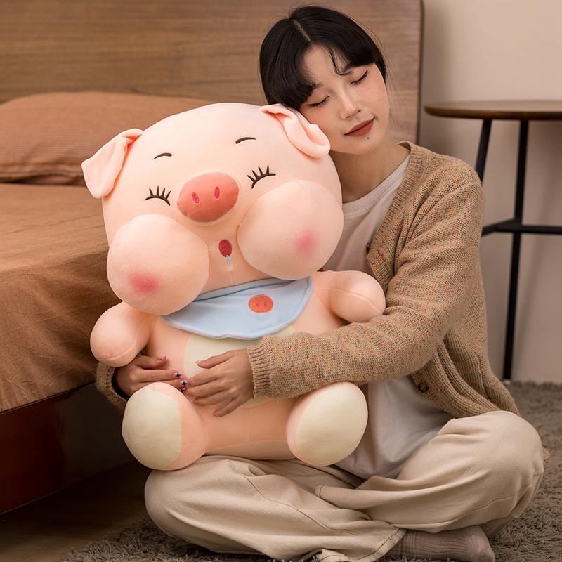 Đẹp 23-65Cm Đáng Yêu Con Lợn Béo Sang Trọng Đồ Chơi Nhồi Bông Hình Thú Dễ Thương Búp Bê Cho Bé Hình Heo Con Trẻ Em Xoa Dịu Gối Dành Cho bé Gái Sinh Nhật Chrismast Tặng