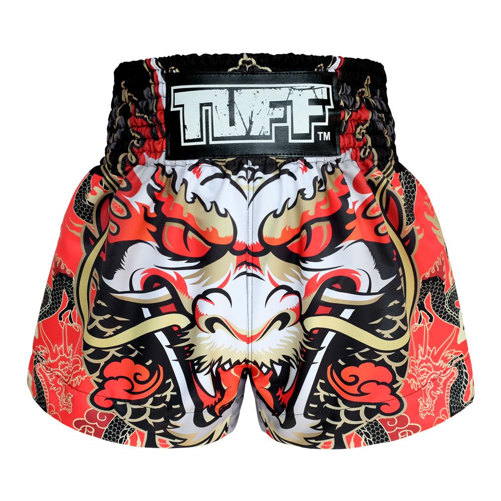 Quần TUFF Muay Thai Dragon King In Red