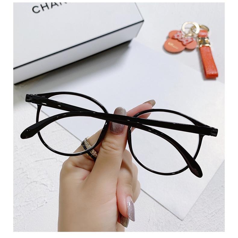 Kính mát kính cận bản nhỏ oval màu lạ chống tia uv bức xạ mẫu thời trang nam nữ Tatitava