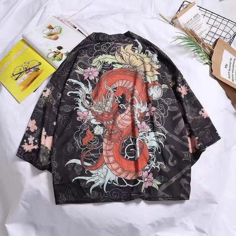 Áo Sơ Mi Tay Ngắn In Hình Cá Tính Cho Nam