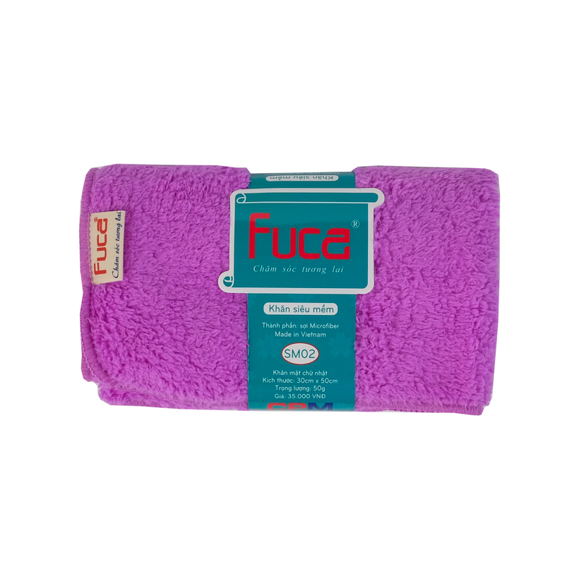 Khăn tắm siêm mềm Fuca - SM02 (50g - 30 x 50cm)