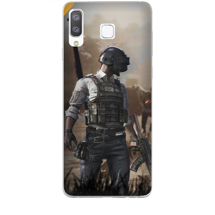 Ốp lưng dành cho điện thoại  SAMSUNG GALAXY A8 STAR hình PUBG Mẫu 10