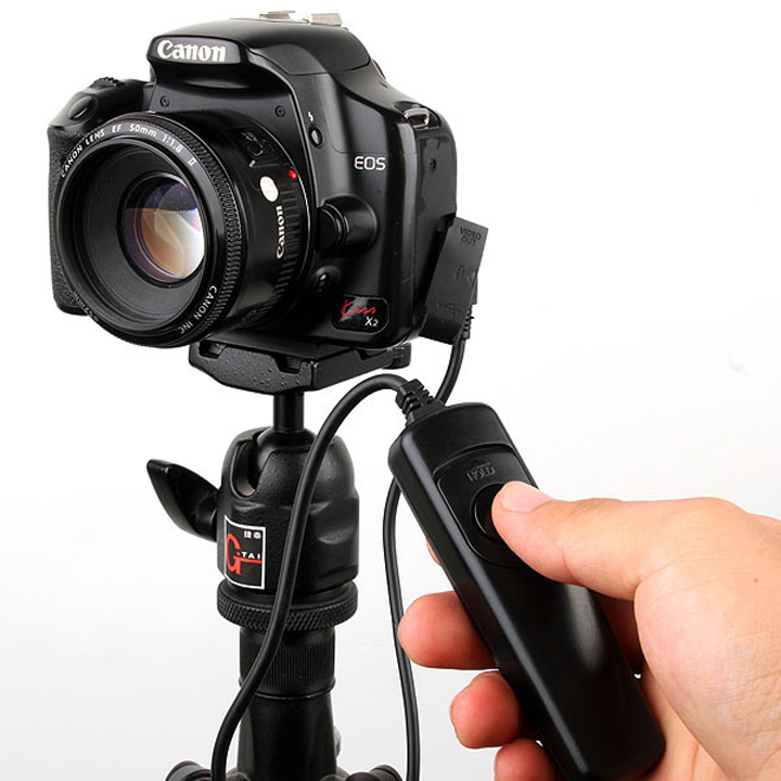 Dây bấm mềm RS-80N3 Remote shutter cho máy ảnh Canon 6D