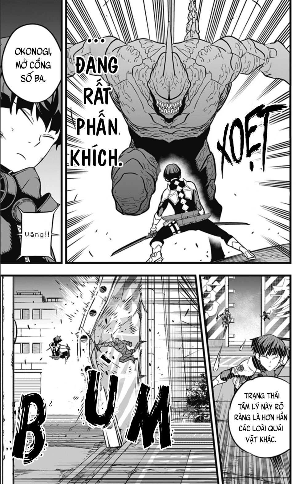 hôm nay - tôi hóa kaiju chapter 26 17