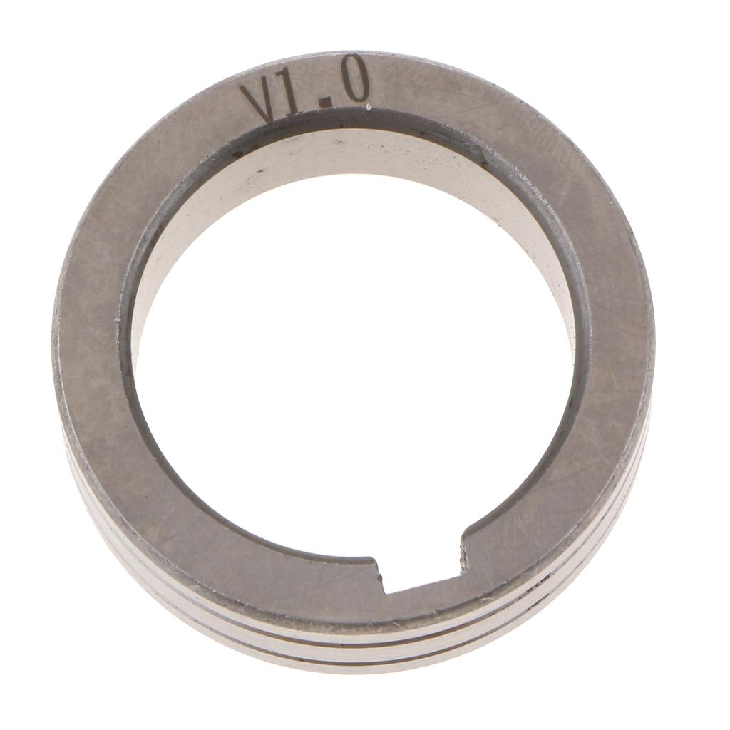 2xSteel Mig Welder Wire Feed Drive Roller Roll Parts Kunrled-Groove 0.8-1.0mm