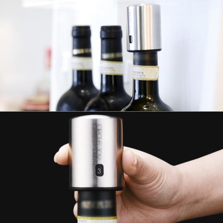Dụng cụ chốt miệng chai rượu vang