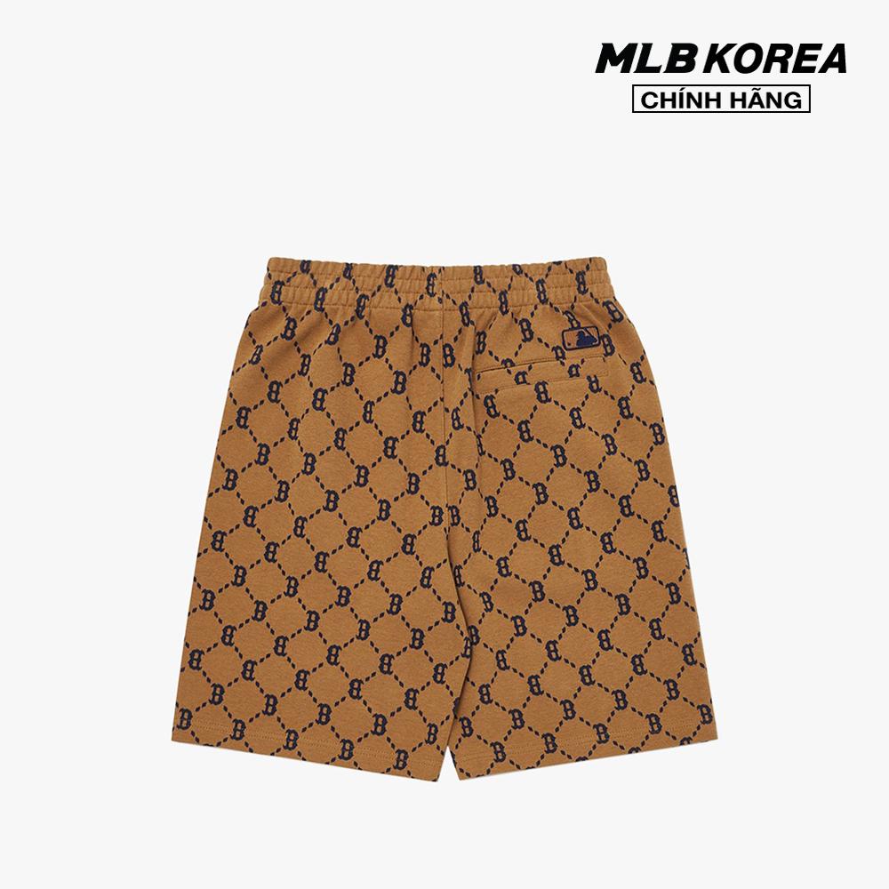 MLB - Quần shorts lưng thun Dia Monogram Allover 3ASPM0124