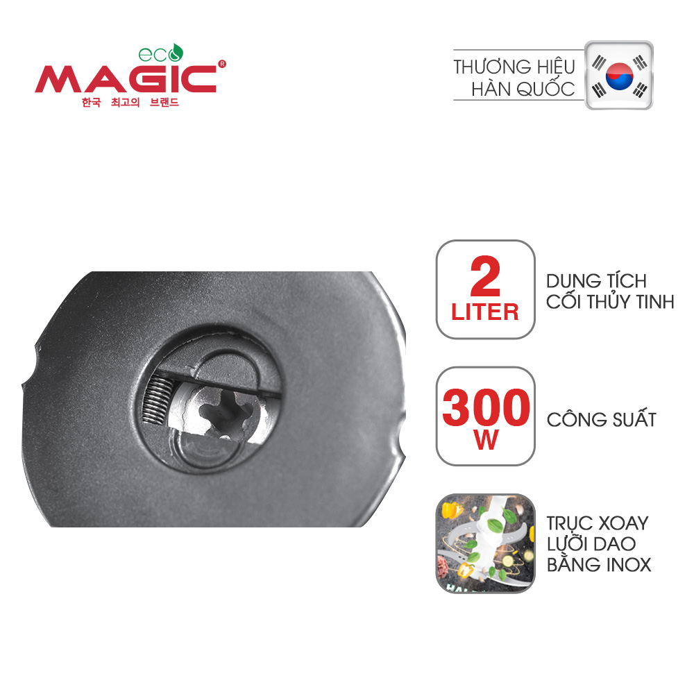 Máy Xay Cắt Đa Năng Magic Eco AC-15 - Hàng Chính Hãng