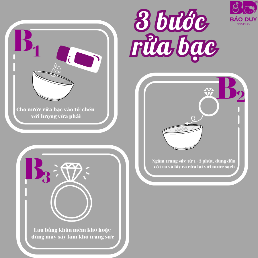 Nước rửa bạc - Bảo Duy Jewelry