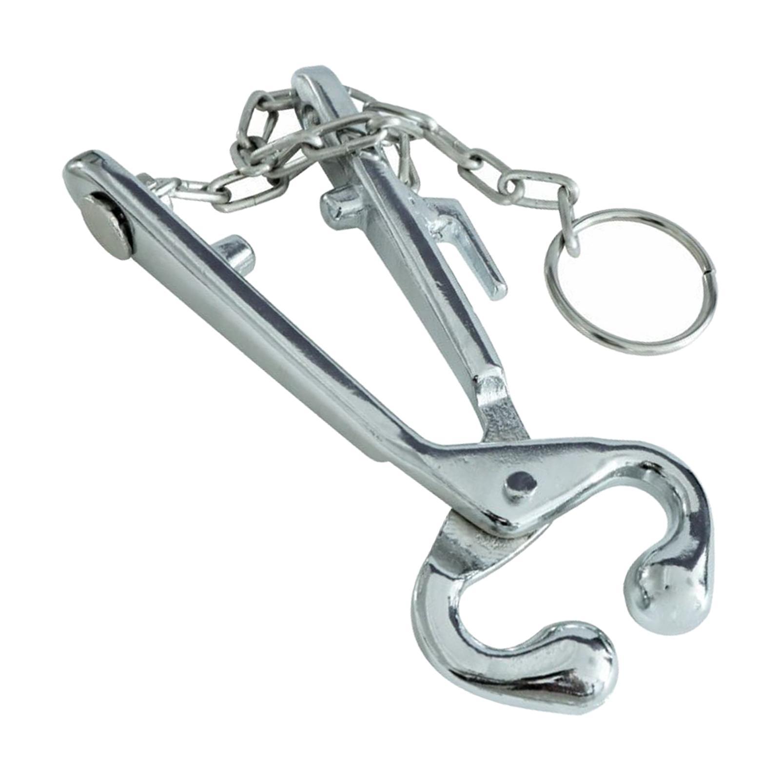 Alloy Cow Nose Pliers Cattle Pulling Tools Nose Circle for Farming Animals