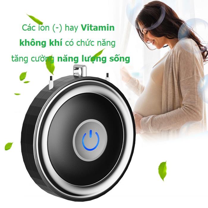 Máy tinh lọc không khí mini - Phiên bản đeo cổ, tập trung ion âm tăng cường năng lượng sống - người bảo vệ trung thành