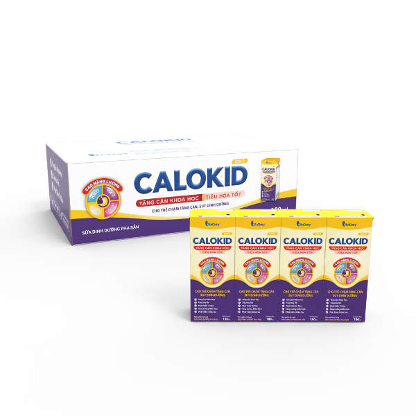 SBPS Calokid Gold 180ml ( lốc 4 hộp )