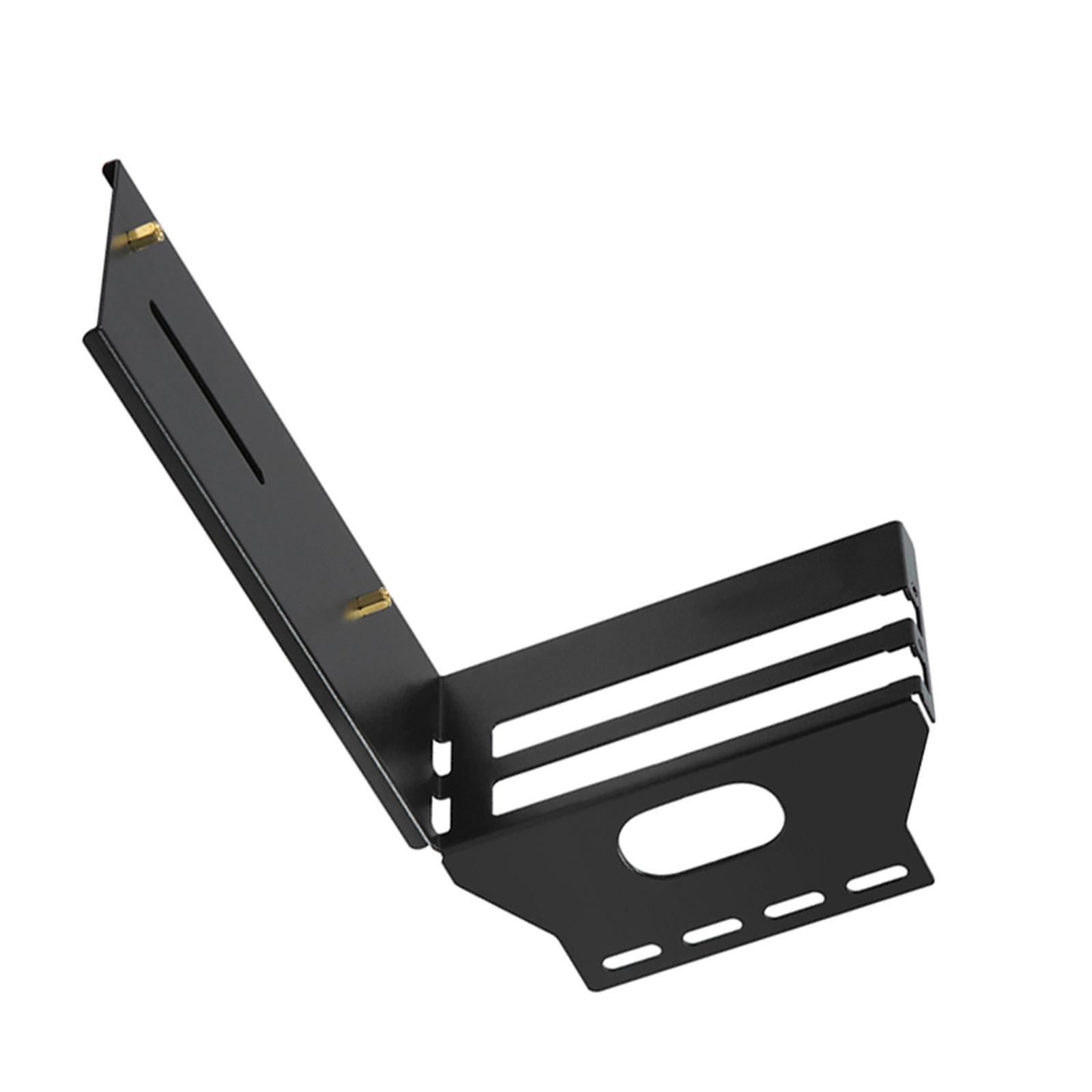 Black PCIe 16X Graphics Card Vertical Bracket Mount GPU Holders Adapter