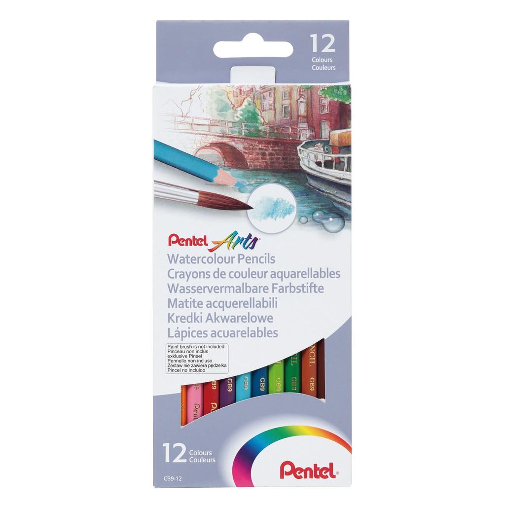 Bút vẽ màu nước Pentel Watercolor Pencil CB9