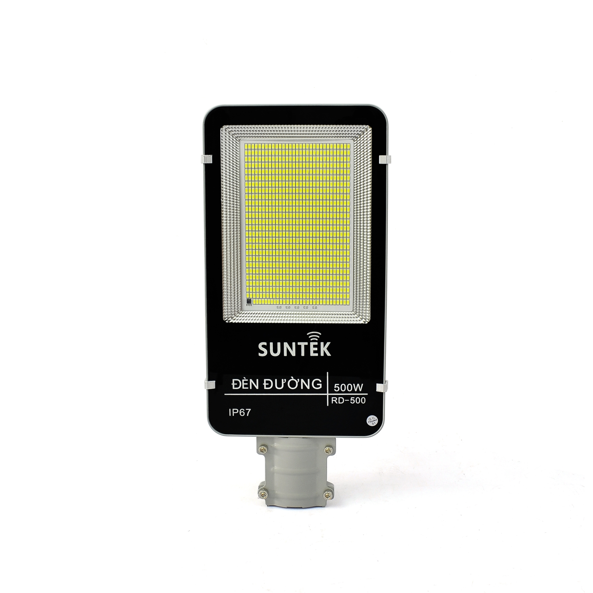 Đèn Đường Năng Lượng Mặt Trời SUNTEK Solar Street Light RD-500 500W - Sáng suốt đêm | Tự động Bật/Tắt | Điều khiển Từ xa | Chống Nước/Bụi/Va đập/Sét - Hàng Chính Hãng - Bảo hành 18 tháng