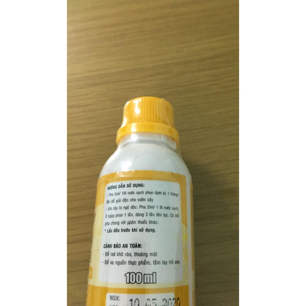 Chế phẩm vitamin b12 ĐG Giải độc cho cây và hoa lan lọ 100ml