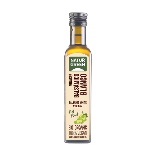 Giấm Balsamic Trắng Hữu Cơ 250ml - Naturgreen Organic Balsamic White Vinegar