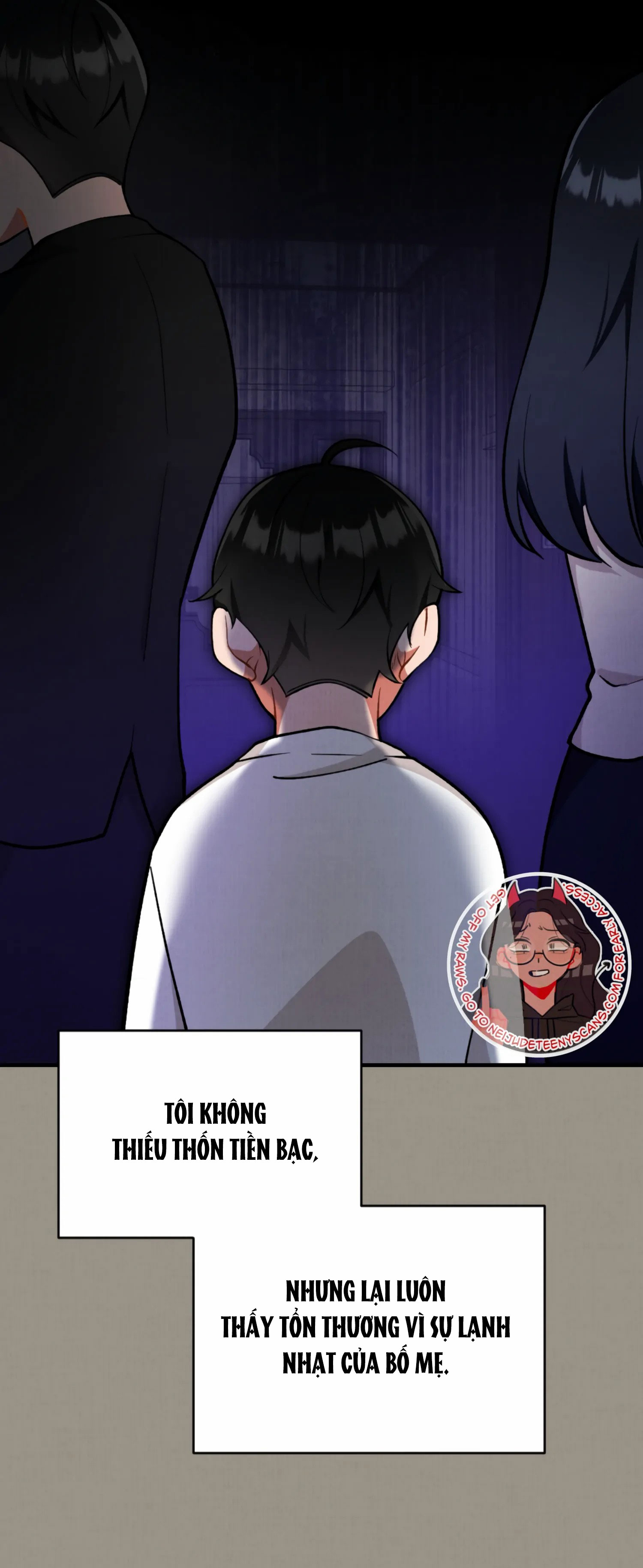 [18+] bạn của em trai không thể to như vậy! chapter 4.1 36