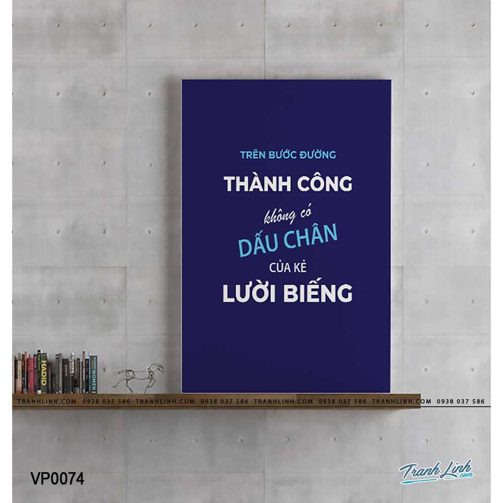 Tranh canvas treo văn phòng tạo động lực