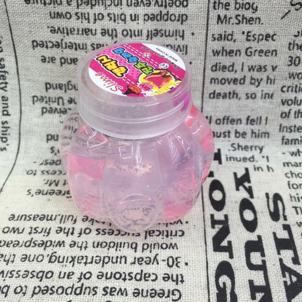 Slime BÍ NGÔ NG0C TRAI charm sao giấy 9 màu cực đẹp Đồ chơi hũ slam chất nhờn ma quái squishy