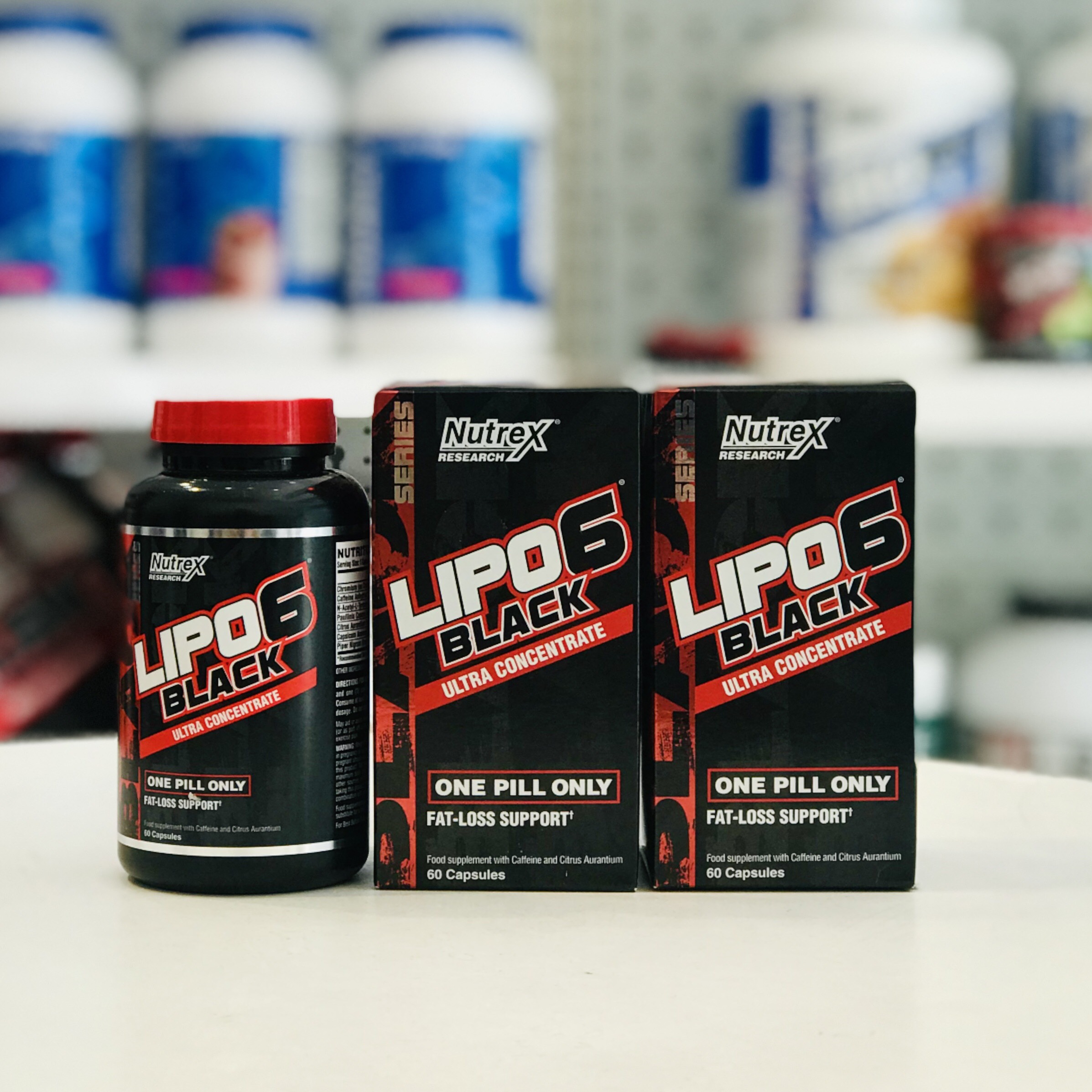 [Chính hãng] Nutrex Lipo 6 Black Ultra Concentrate (60 Viên), Hỗ Trợ Đốt Mỡ Giảm Cân, Ức Chế Sự Thèm Ăn, Chứa Caffein