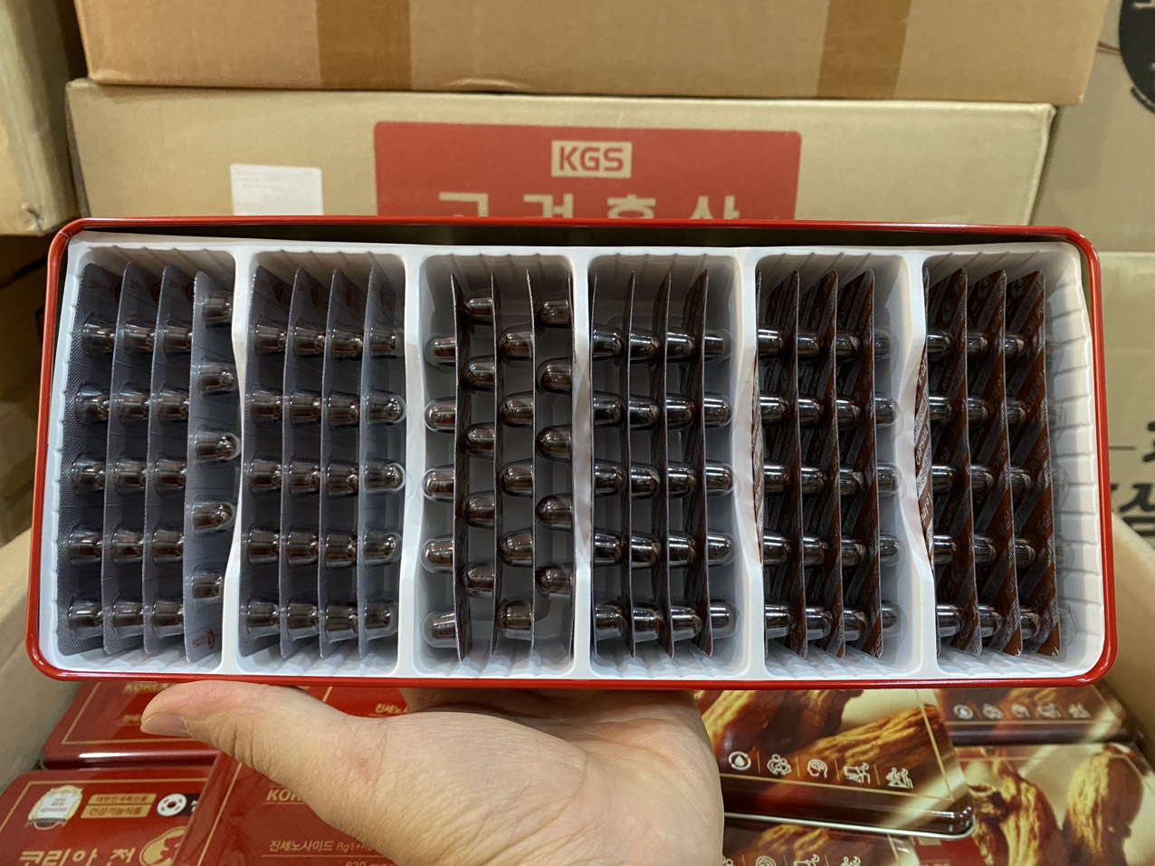 Viên Nang Hồng sâm Hàn Quốc