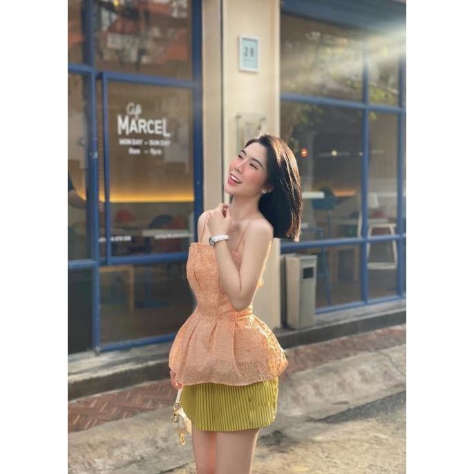 Chân váy xếp ly ngắn nhiều màu Lalaclothing