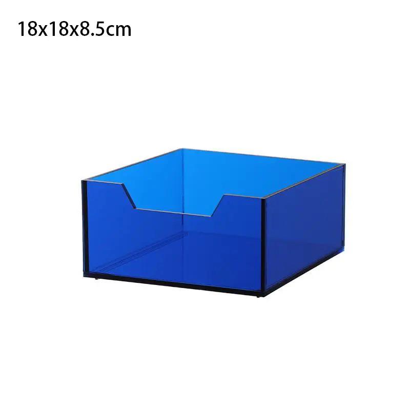 Acrylic Thùng Bảo Quản Cho Cà Phê, Viên Ăn Nhẹ, Văn Phòng Phẩm, Mỹ Phẩm, Hộp Acrylic Trong suốt - Trong Suốt