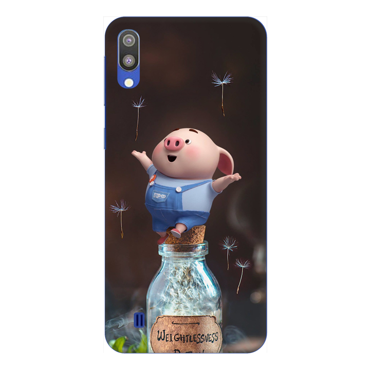 Ốp lưng dành cho điện thoại Samsung Galaxy M10 hình Heo Con Thư Giãn - Hàng chính hãng
