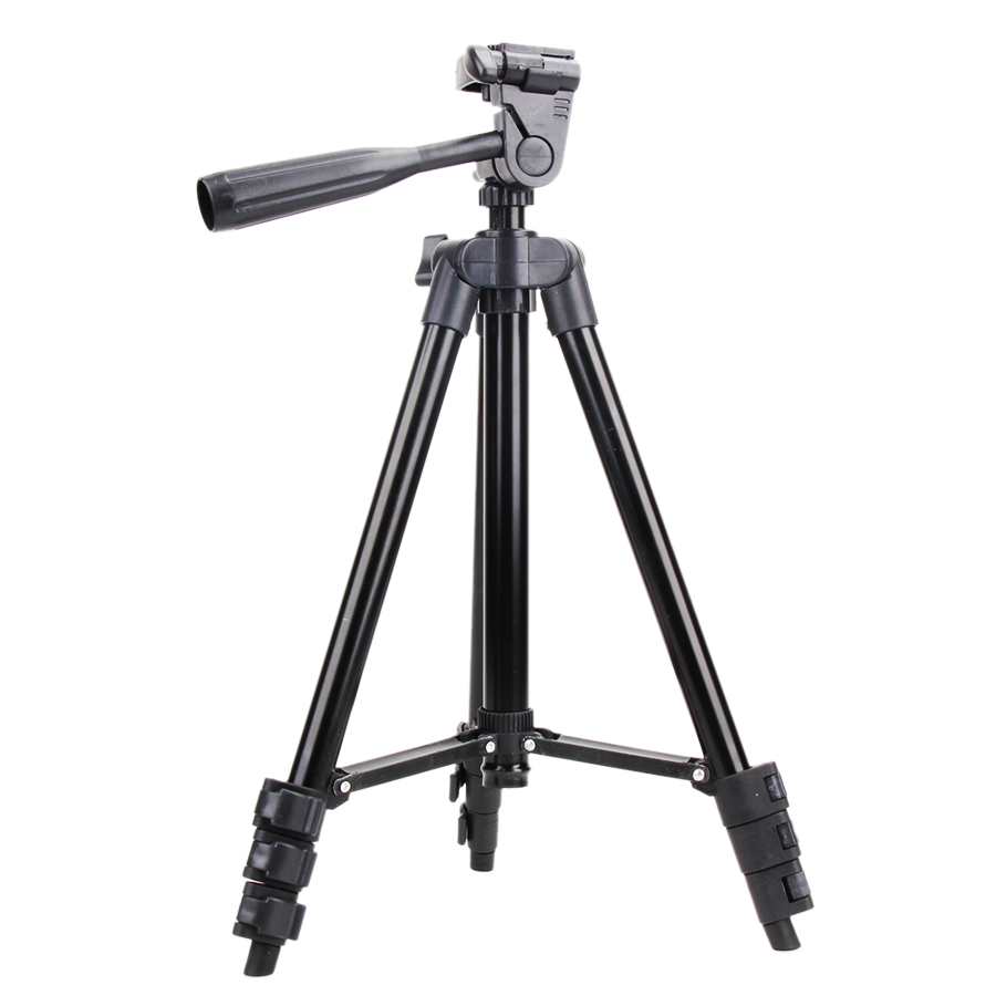 Combo Giá đỡ chụp hình Tripod 3120 dành cho điện thoại, máy ảnh, tặng kẹp điện thoại và Remote bluetooth