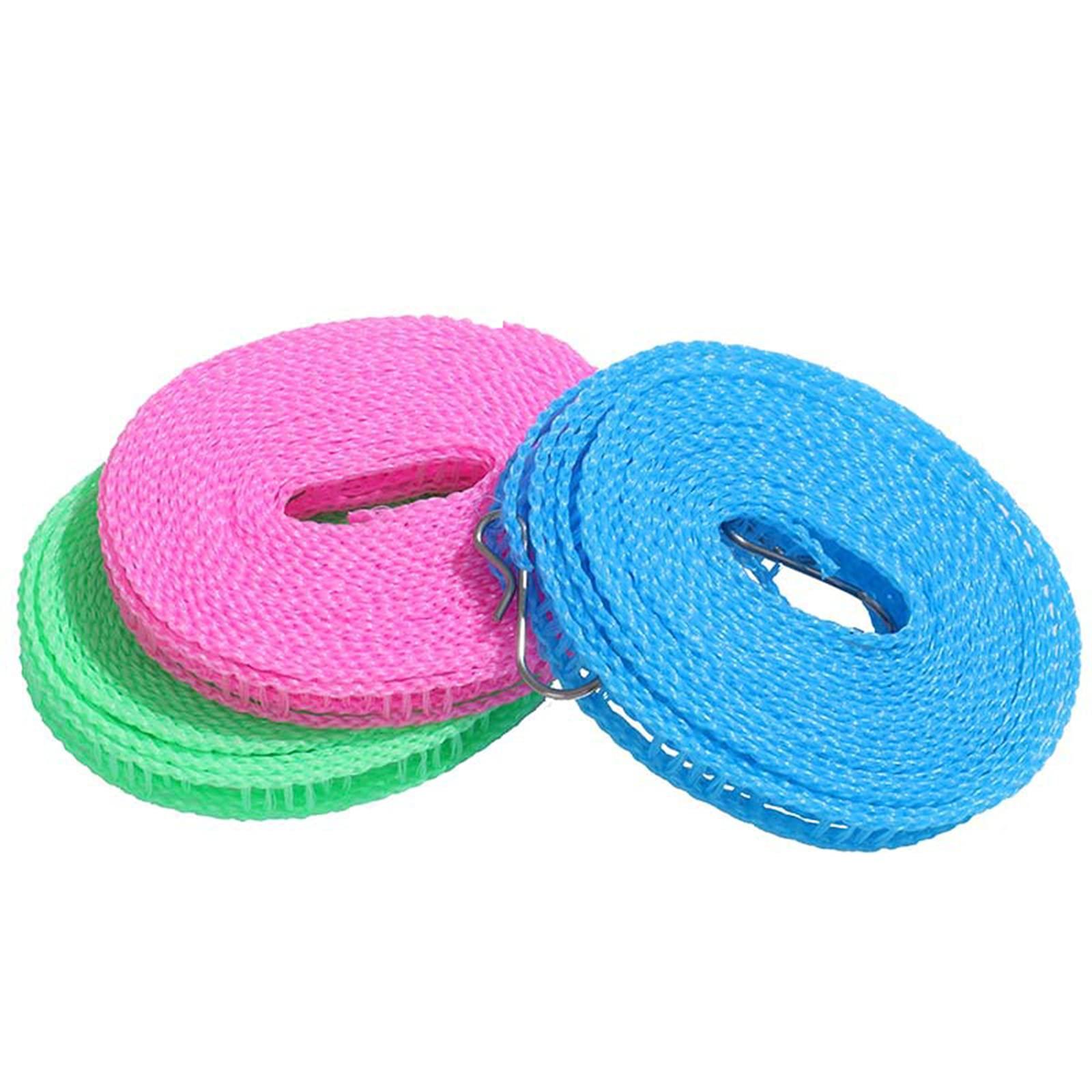 Labbage Rope Wind-Winder-Clothing Rope Rope Non-Slip Cắt dây đóng dây đóng cửa phù hợp cho bên ngoài, bên trong, nhà, chuyến đi, khu cắm trại