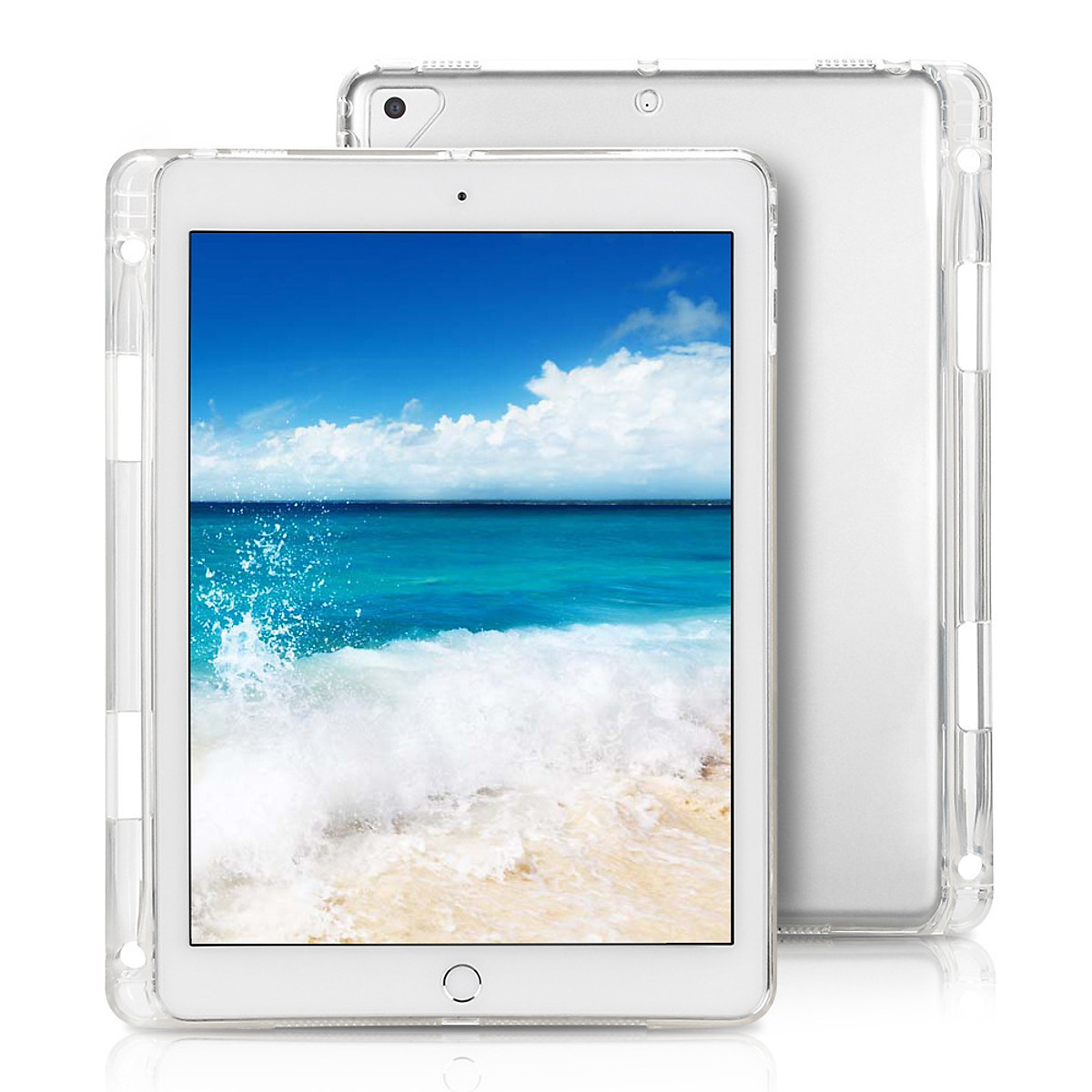 Case Ốp Lưng Chống Sốc Trong Dành Cho Ipad Air 4 10.9 Inch 2020 Có Khe cho Apple Pencil