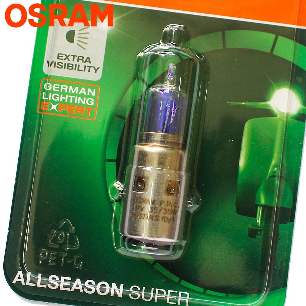 Bóng đèn HALOGEN OSRAM SCR, Vespa Zip tăng sáng phá sương (62327ALS-01B) - Hàng chính hãng