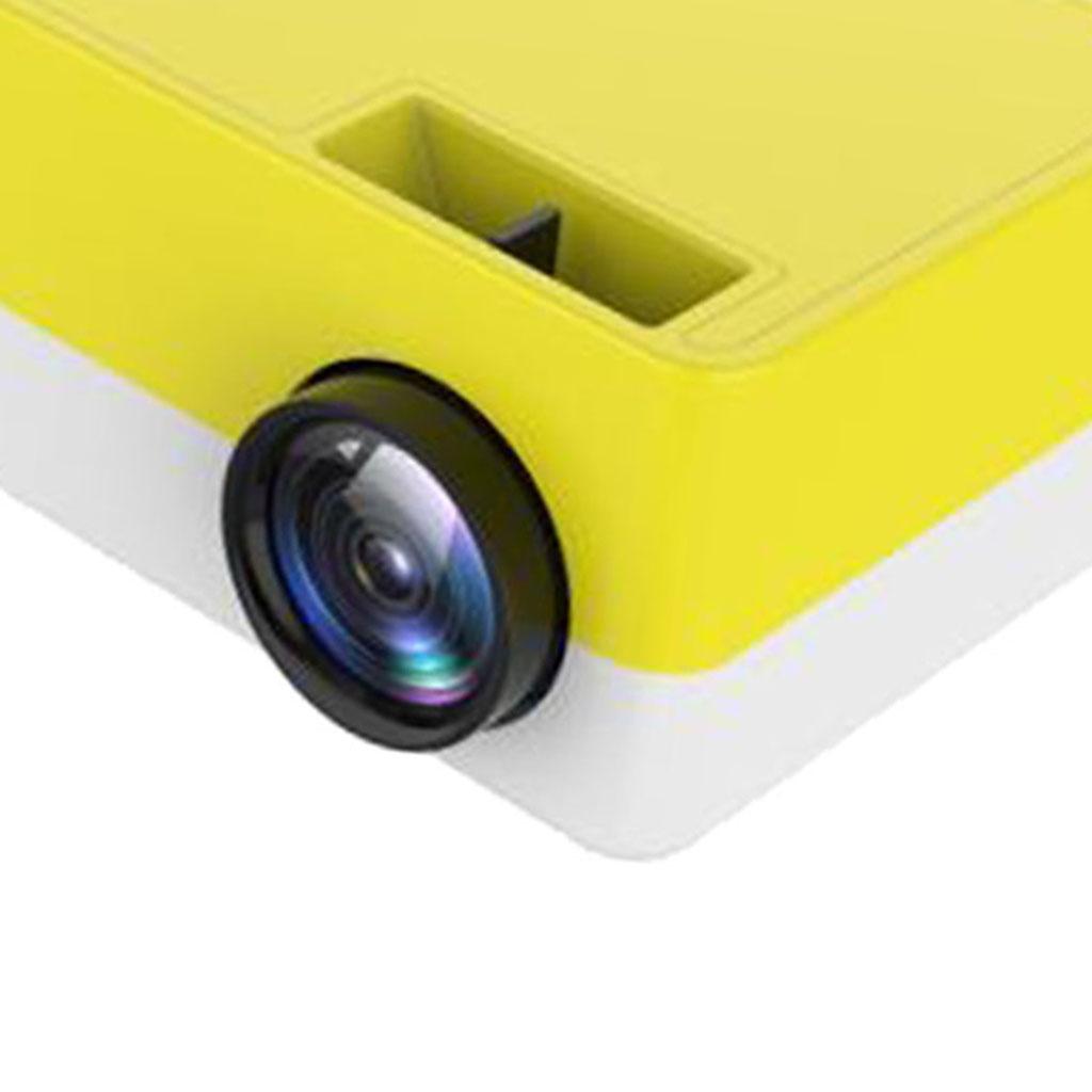 Mini Projector LED HD 1080P Home Movie Theater 20-60" Image US Plug