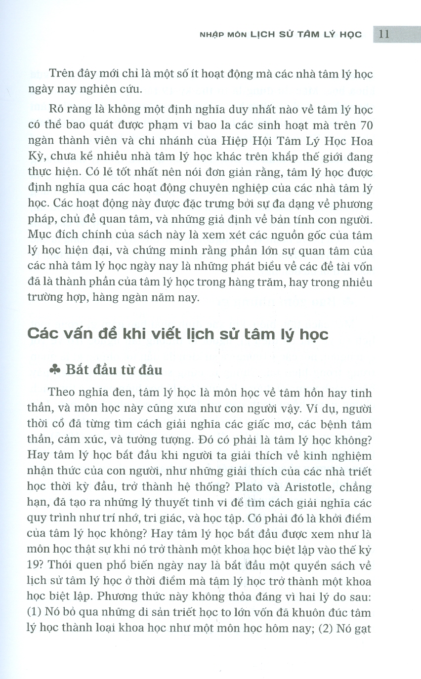 (Bìa cứng) NHẬP MÔN LỊCH SỬ TÂM LÝ HỌC - B.R.Hergenhahn - Lưu Văn Hy dịch -Văn Lang - NXB Hồng Đức