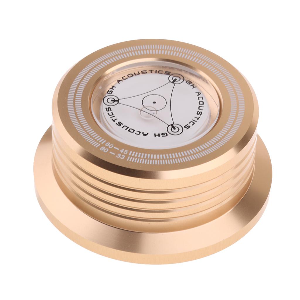 Aluminum Record Weight LP Disc Stabilizer Turntable Vinyl Clamp