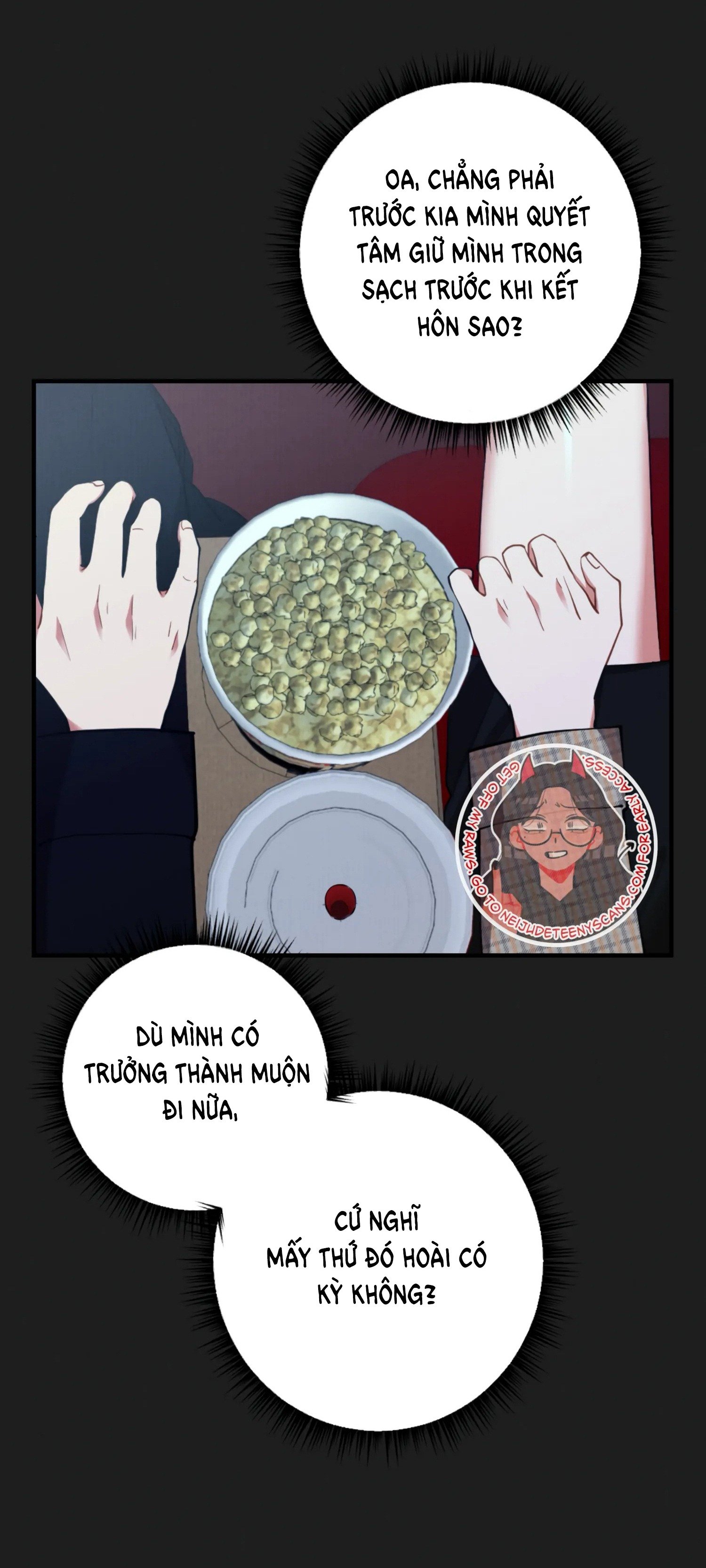 [18+] bạn của em trai không thể to như vậy! chapter 14.2 23