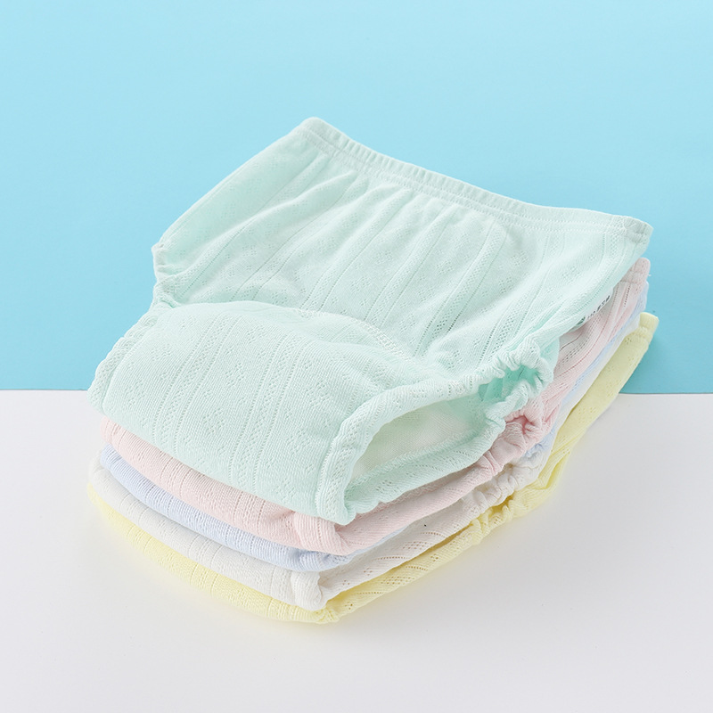 Quần Bỏ Bỉm 6 lớp dành cho bé có thể giặt được thoáng khí chống rò rỉ chống thấm