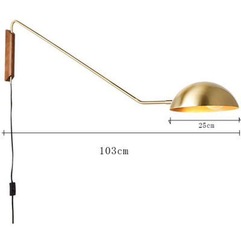 Giá thấp nhất Ý Bắc Âu sofa phòng khách hiện đại bên đèn tường phòng ngủ sáng tạo sofa mô hình phòng thiết kế đèn tường