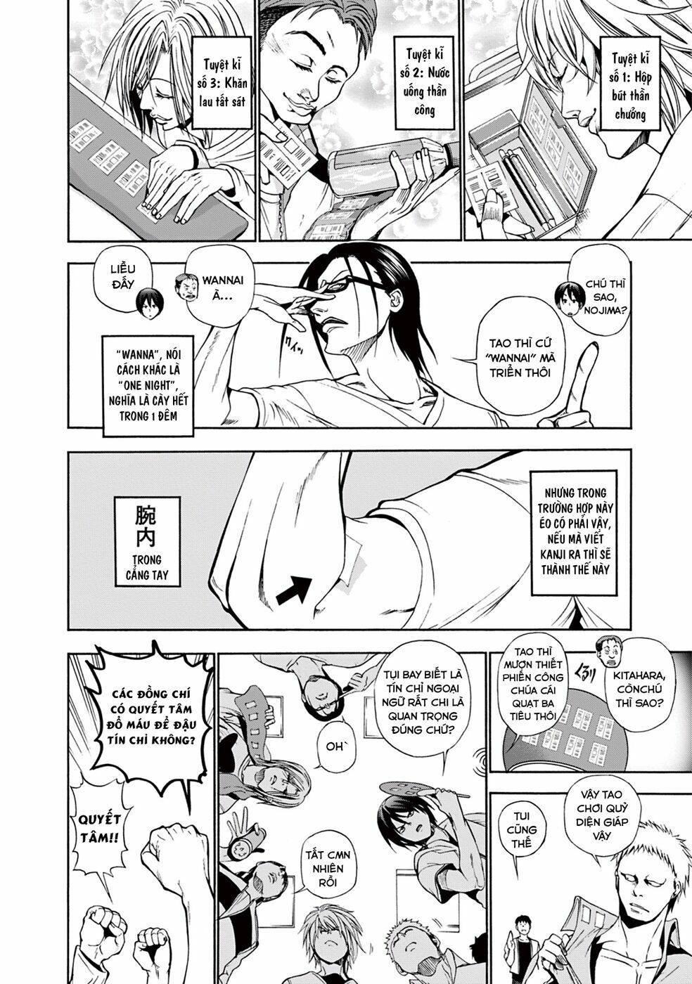 cô gái thích lặn - grand blue chapter 8.5 4