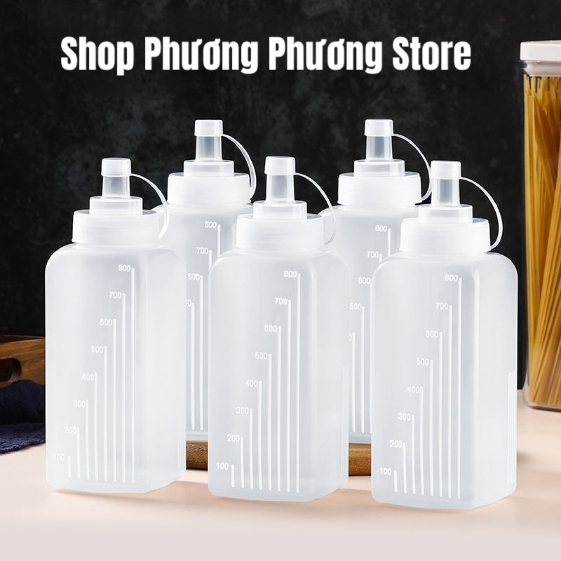 Bình đựng nước sốt-tương ớt 800ML / 1000ML